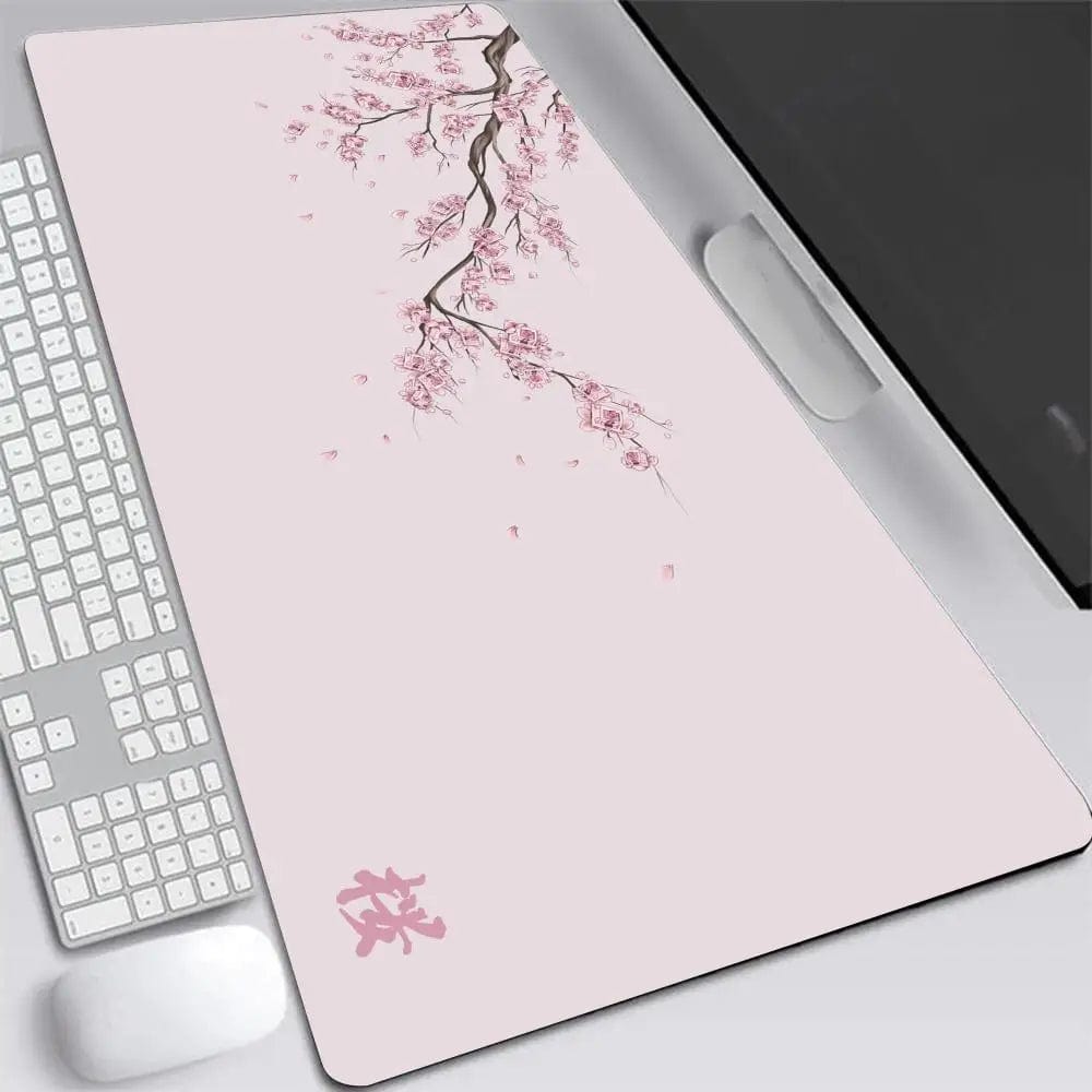 Canvanation BLACK-7 / 900x400x2mm Tapis De Souris - Japon Cerisier