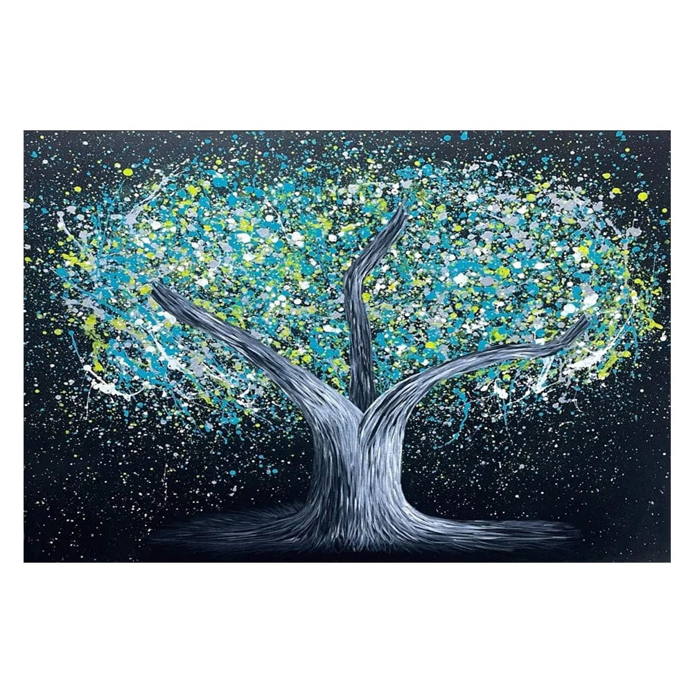 Canvanation 3 / 80x120cm Affiche - Arbre De Vie Brillant