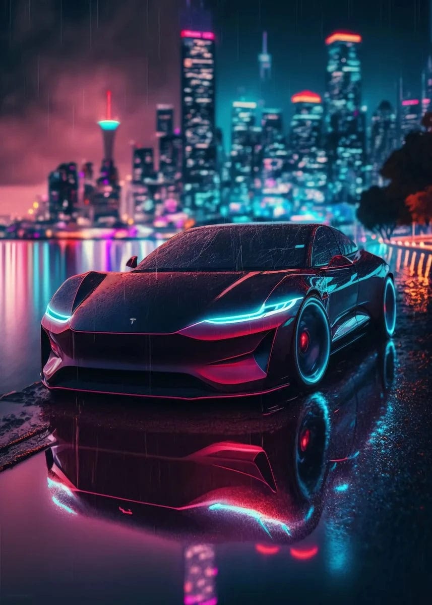 Canvanation 13 / 50x70cm Affiche Voiture Retro Nissan Skyline GTR