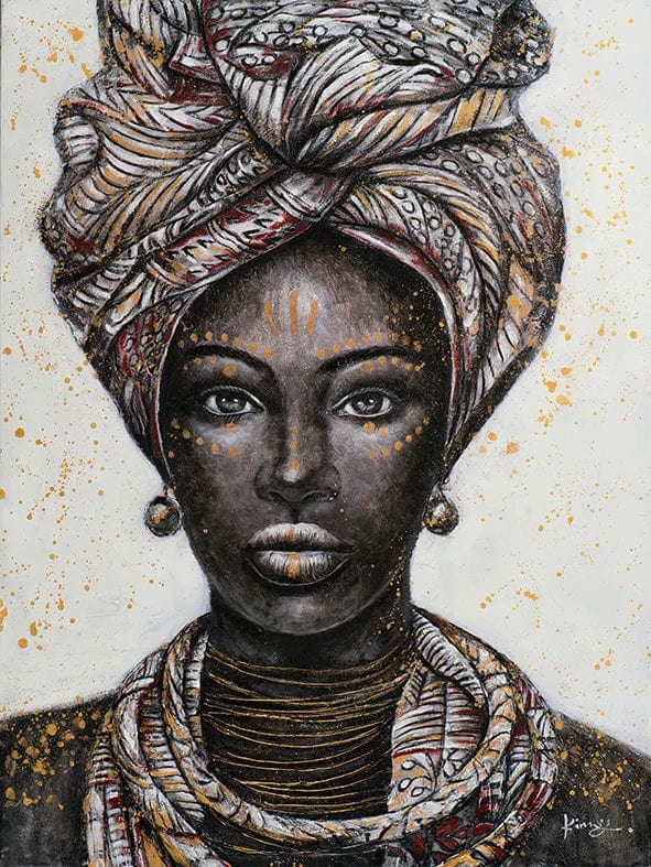 Canvanation PC 20303 / 30x40cm Affiche Portrait Femme Africaine