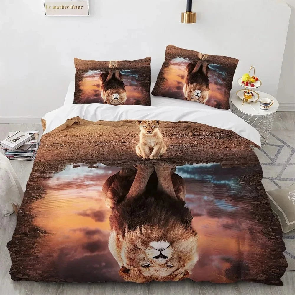 Canvanation A / 240x220cm Housse De Couette - Disney Lion King Simba