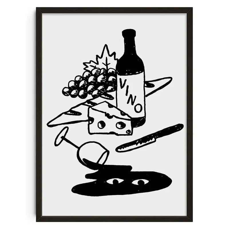 Canvanation F0067-25 / 50X70cm Affiche Vintage Abstrait Classic