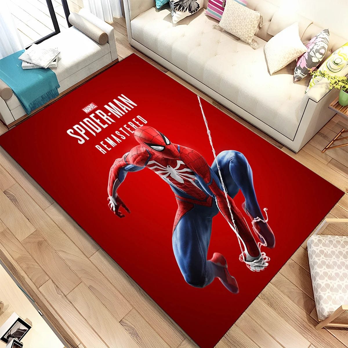 Canvanation 10 / 80x120cm(31x47in) Tapis Chambre Spider Man Marvel HD