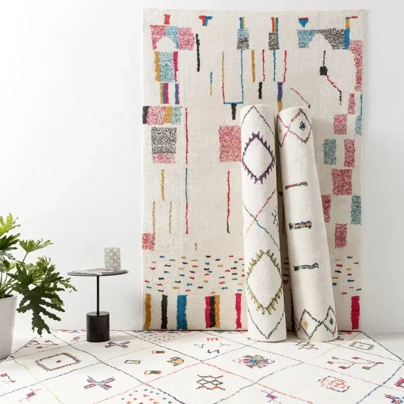 Canvanation Tapis De Chambre - Motif Abstrait