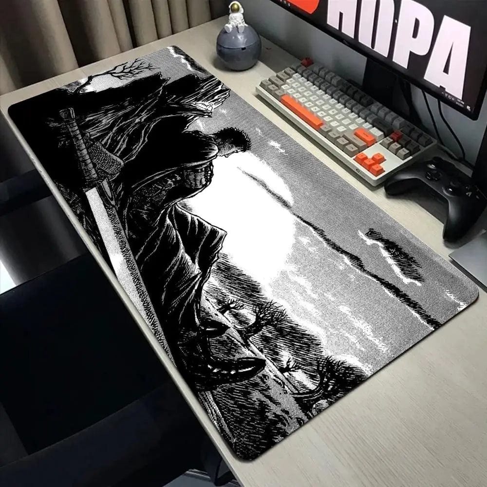 Canvanation BLACK-11 / 900x400x3mm Tapis De Souris - Manga Anime