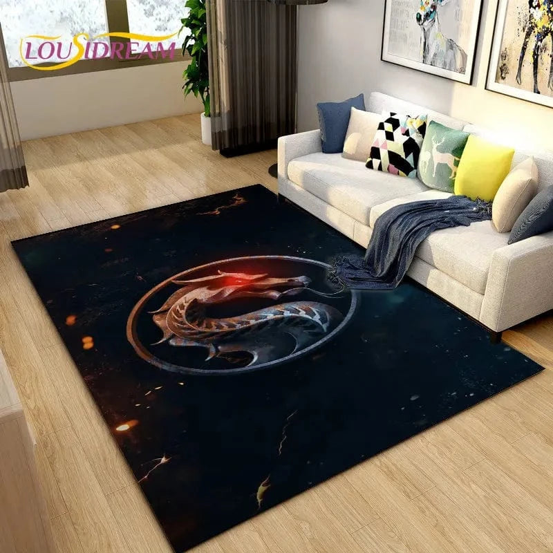 Canvanation Tapis De Chambre - Street Fighter Retro Game Gamer