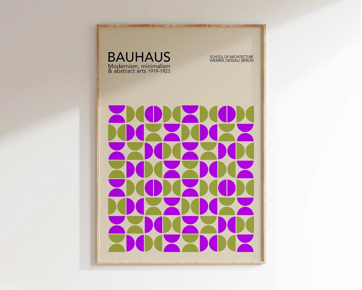 Canvanation 32 / 20x30cm Affiche Moderne Salon Bauhaus
