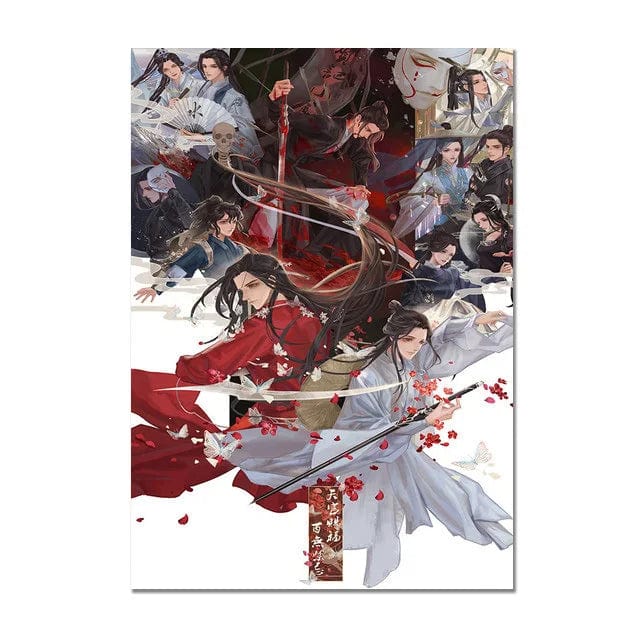 Canvanation 1 / 70X100cm Affiche Japonais Anime Tian Guan Ci Fu