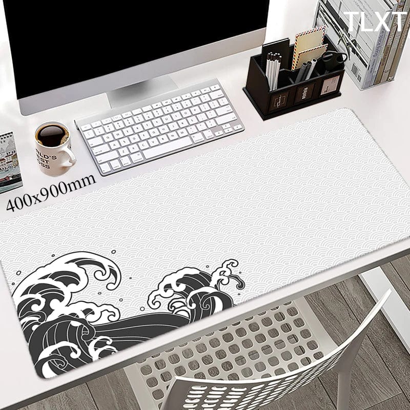 Canvanation WA00601 (2) / 400x900x4mm Tapis De Souris - Noir Et Blanc