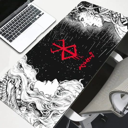 Canvanation BLACK-1 / 1000x500x3mm Tapis De Souris - Anime Heros Galaxy