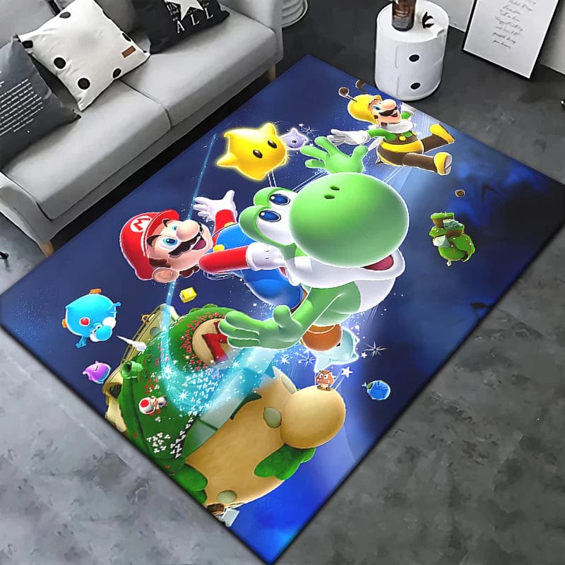 Canvanation model1 / 80x120cm(31x47 in) Tapis De Chambre - Super Mario Game HD