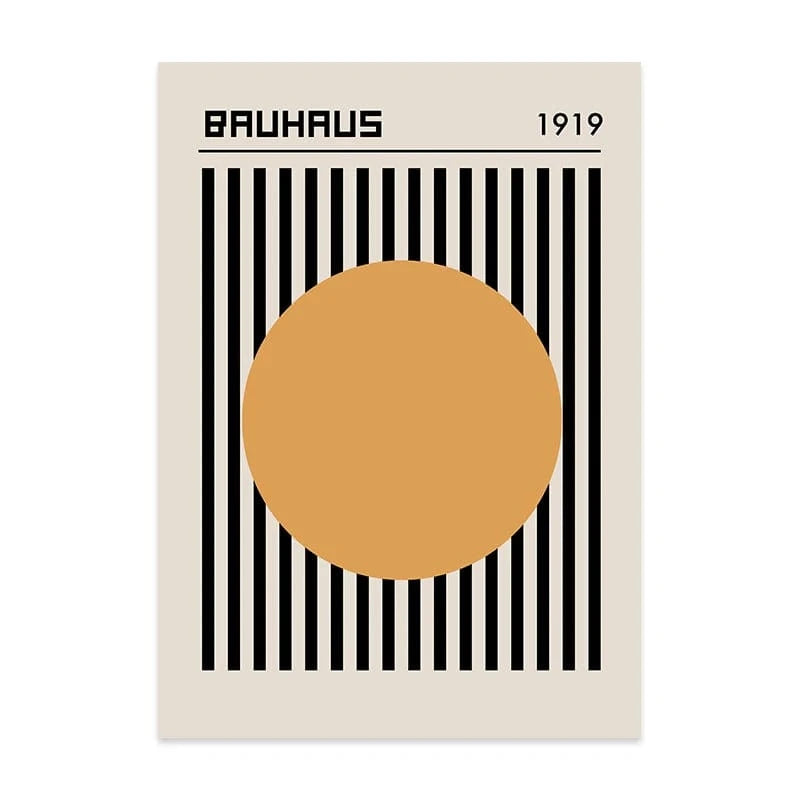 Canvanation PICTURE 1 / 30x40cm Affiche Art Abstrait Bauhaus Geometrique