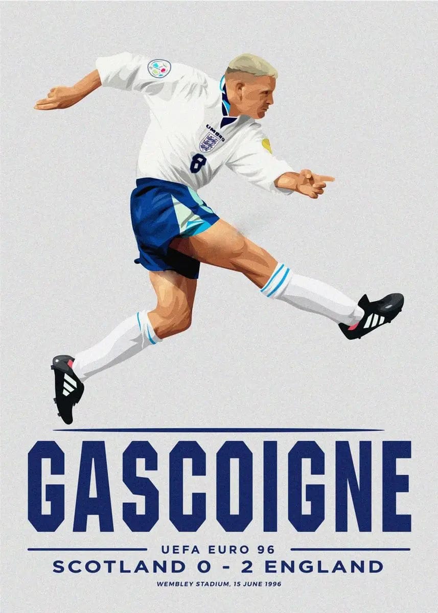 Canvanation 1 / 30x40cm Affiche Football - Maradona - Zidane