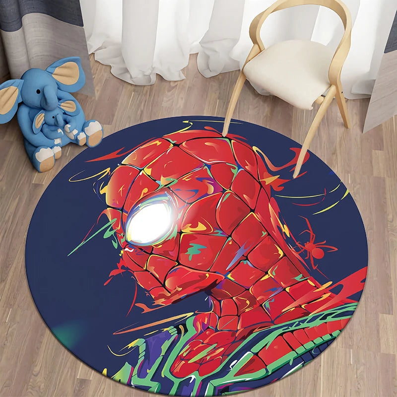 Tapis Rond - Spider Man