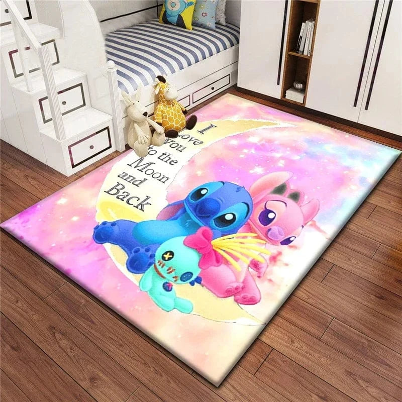 Canvanation model2 / 80x120cm(31x47 in) Tapis De Chambre - Stitch HD