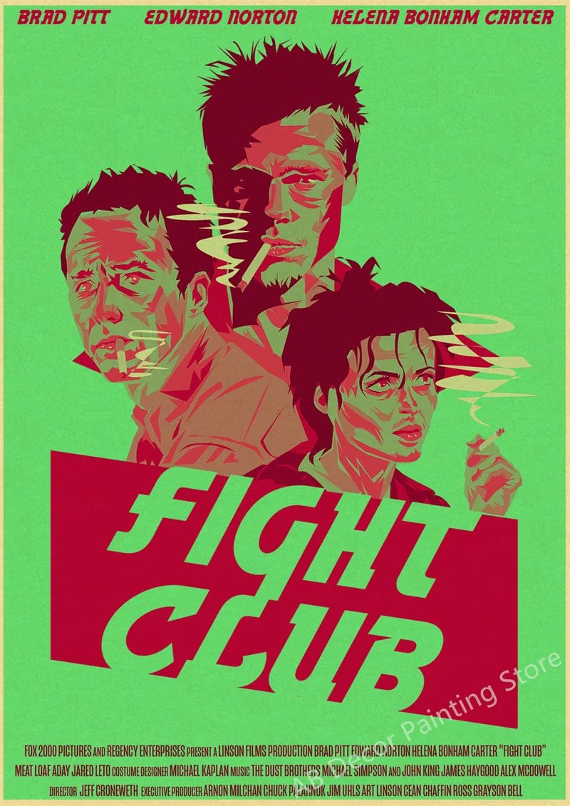 Canvanation 51 / 42cmx30cm Poster Film Vintage Fight Club