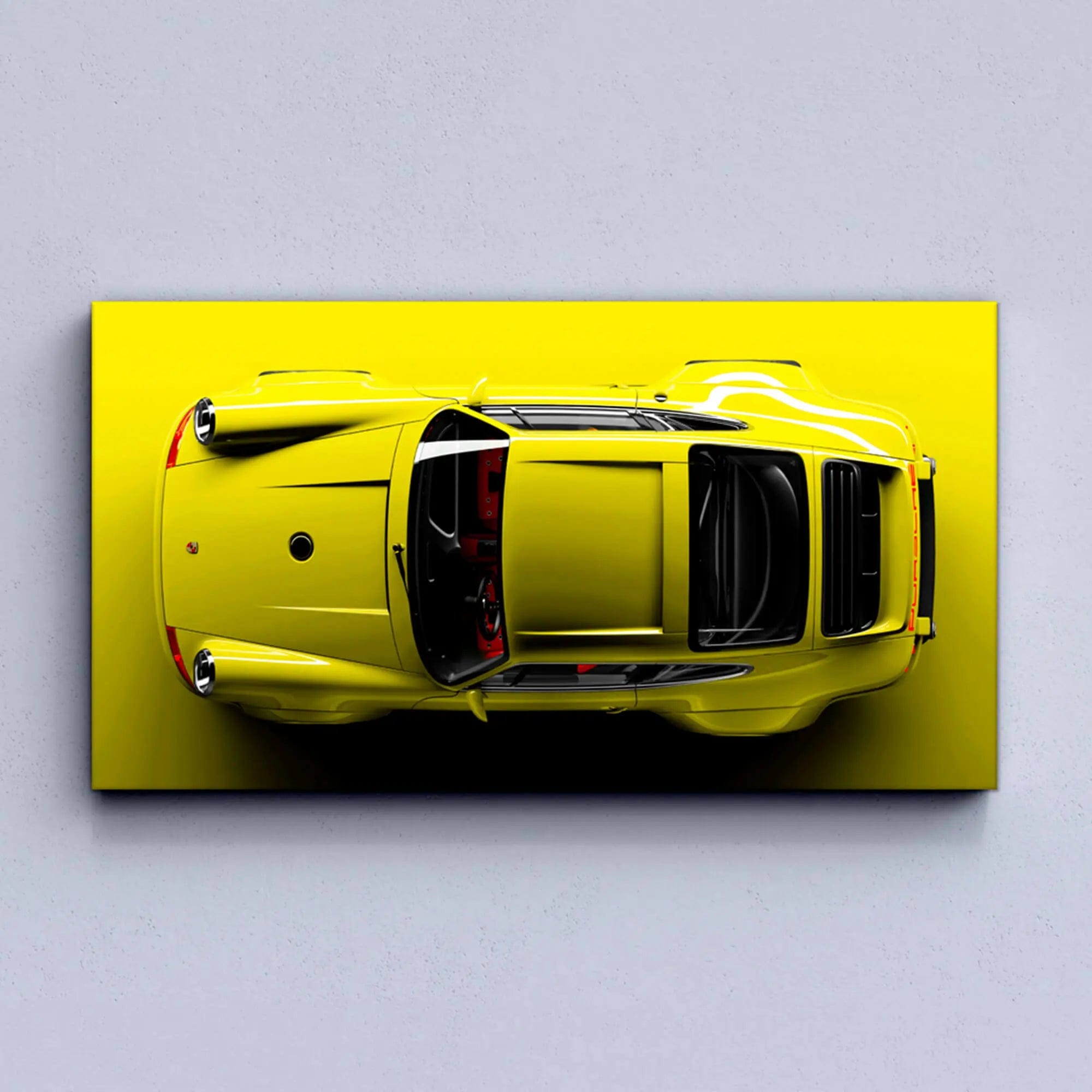 Canvanation BS7 / 50x100cm Affiche Voiture Porsche Accroché Au Mur