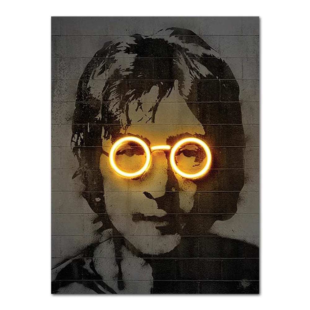 Canvanation Style2 / 40X60cm Affiche Neon Rap Pop Art