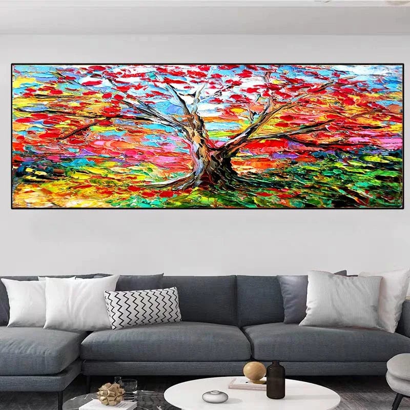 Canvanation E / 70x210CM Affiche Arbre De Vie - Symphonie de la Nature