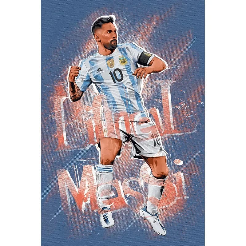 Canvanation Q / 40x60 cm Affiche Football CR7