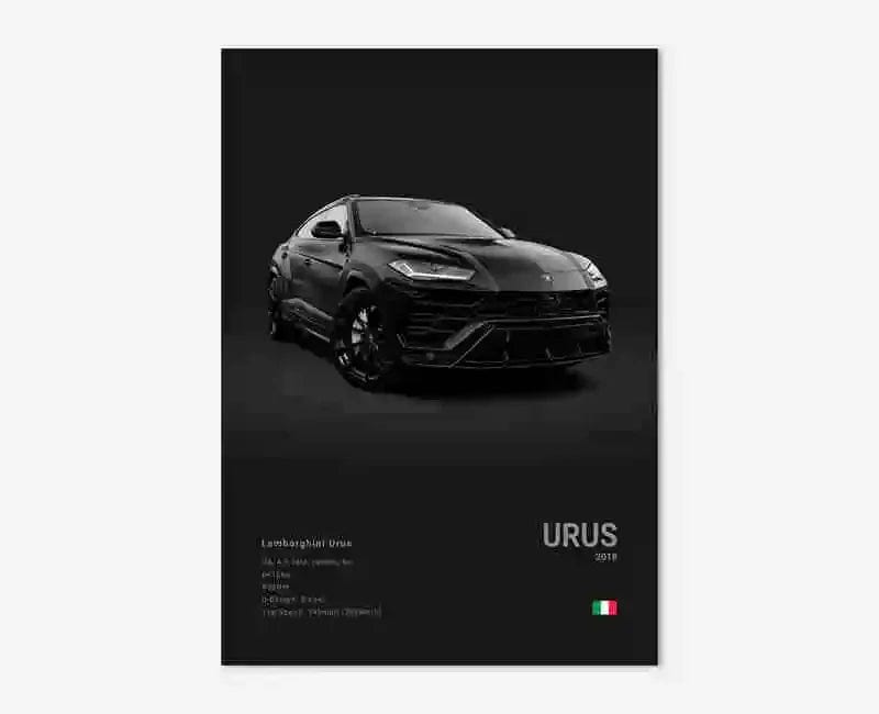 Canvanation 12 / 50x75cm Affiche Voiture Lamborghini Luxe Sto Veneno Urus Aventador SVJ