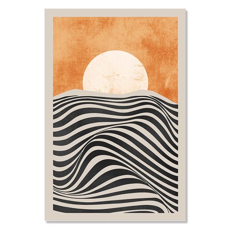 Canvanation Affiche Abstraite Moderne Bauhaus
