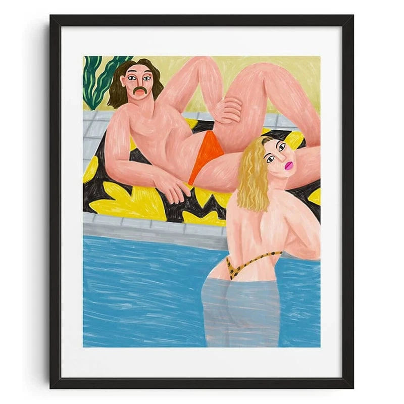 Canvanation F0067-9 / 50X70cm Affiche Vintage Abstrait Classic