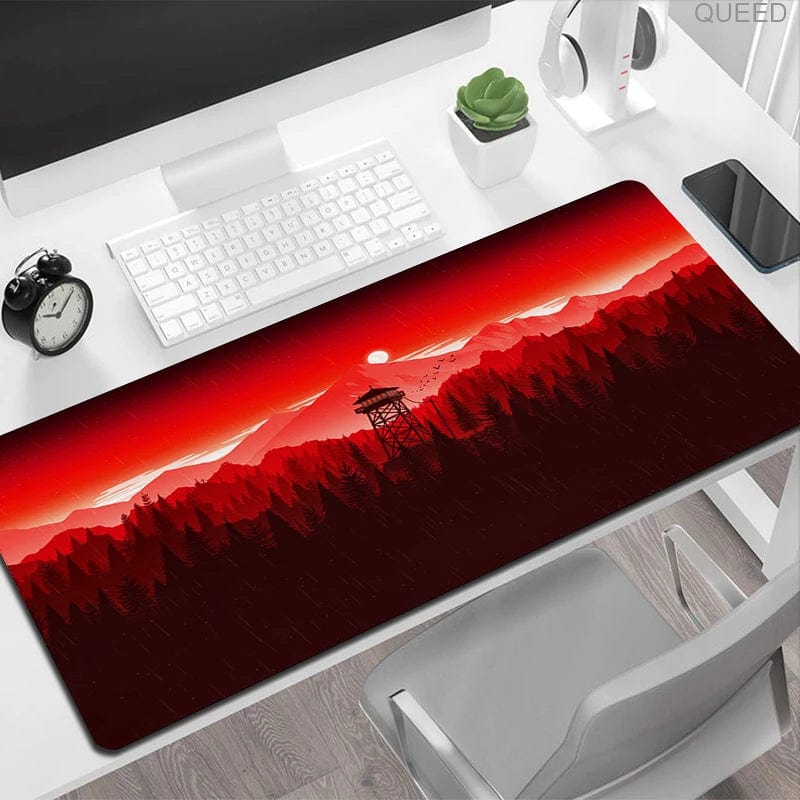Canvanation C301 / 400x900x2mm Tapis De Souris -  Arbres Forêt  Paysage Coloré