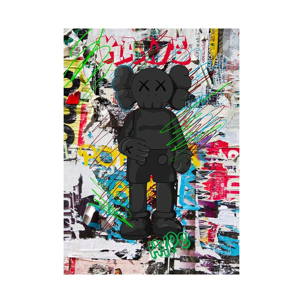 Affiche Abstrait Karl Wars