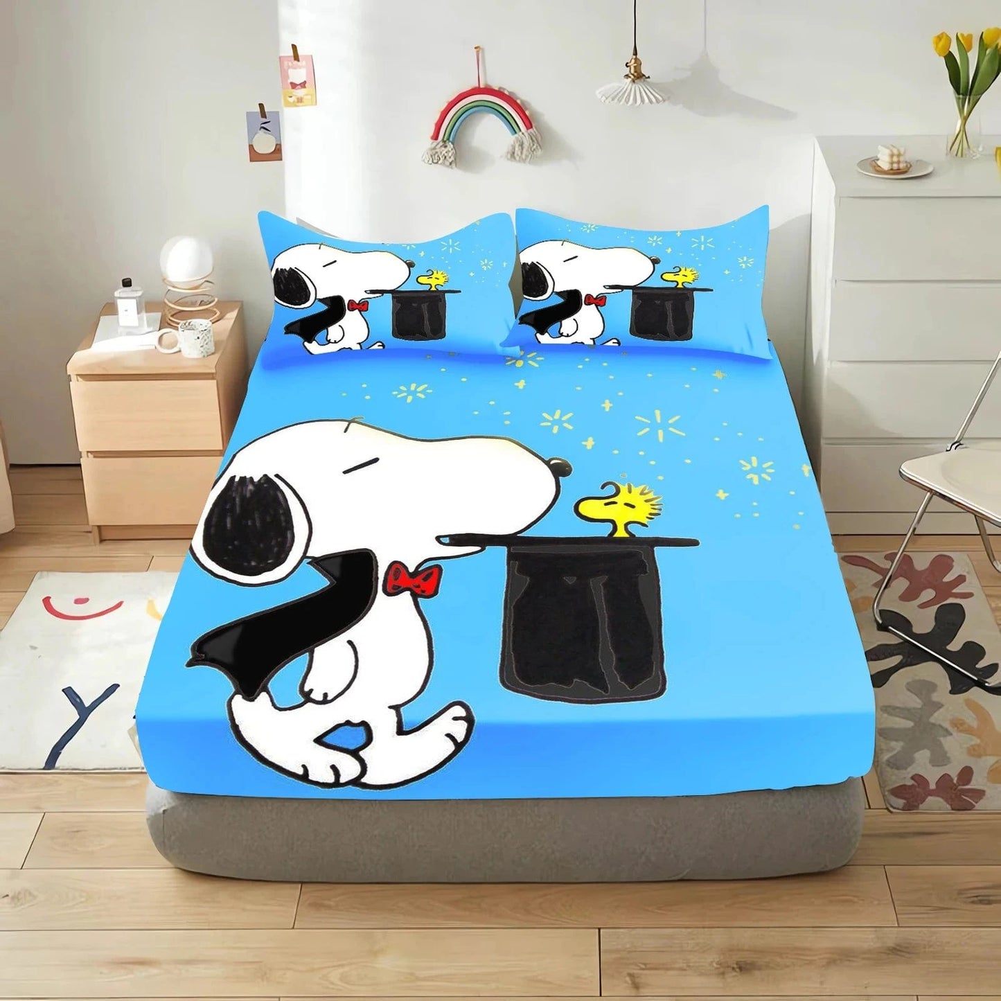 Canvanation 3 / 106x190x25cm Housse De Couette - Snoopy
