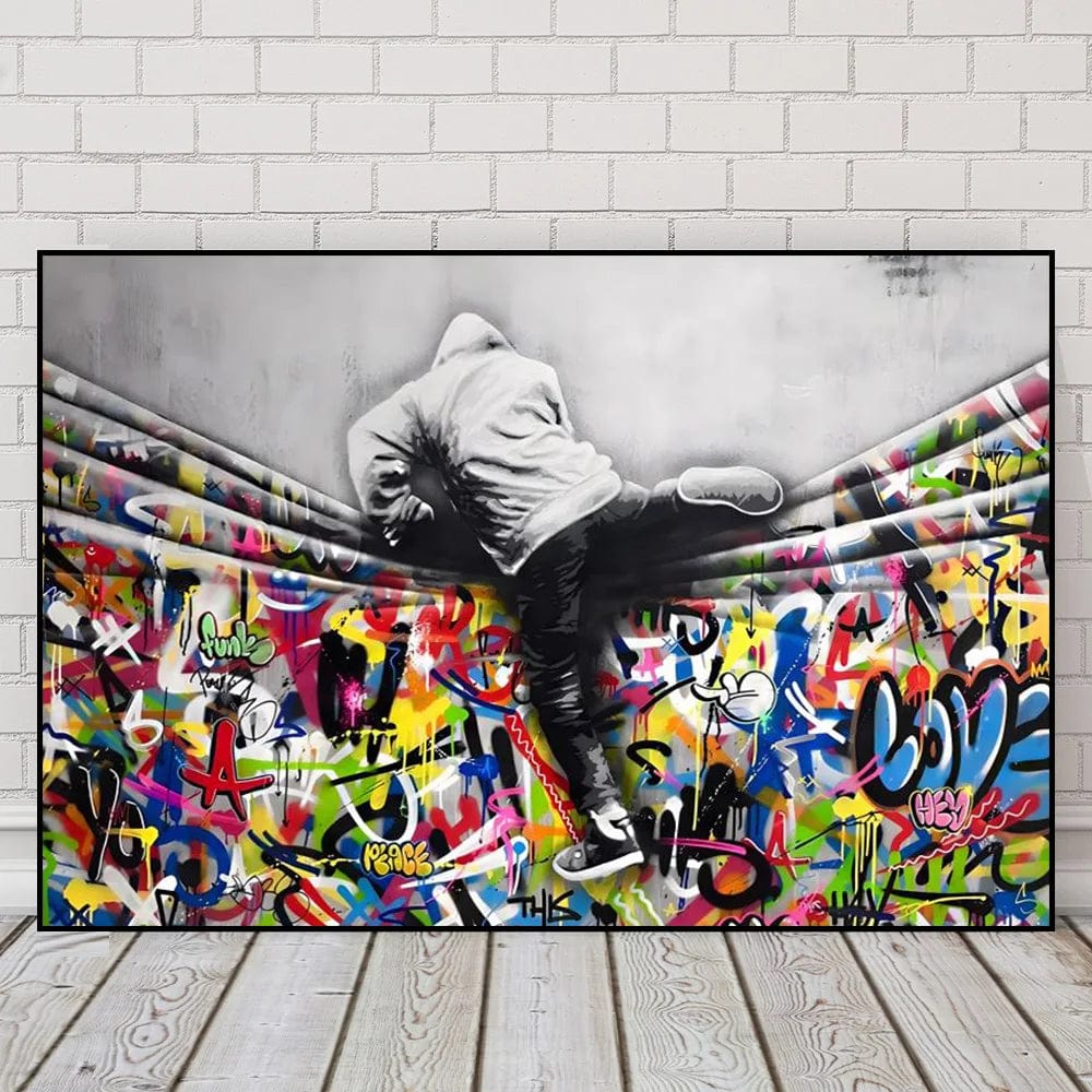 Canvanation Style 15 / 40X60cm Affiche Pop Art Salon Banksy