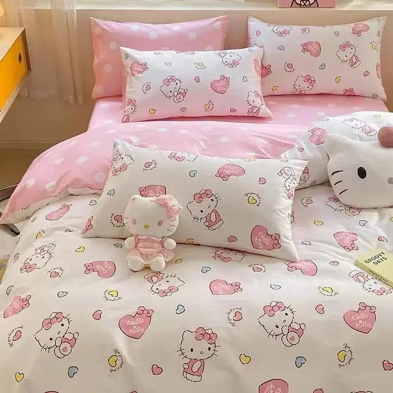 Canvanation Housse De Couette - Hello Kitty