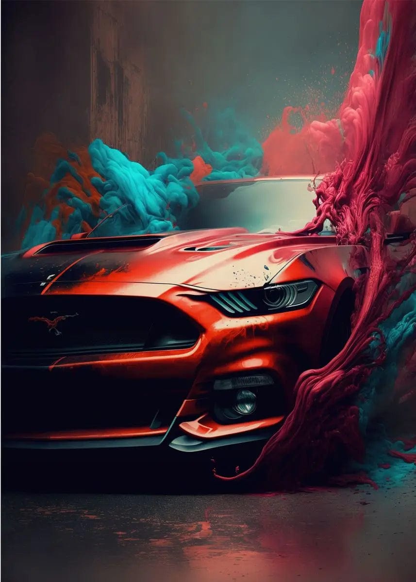 Canvanation TG013-7 / 40X50cm Affiche Voiture Luxe Coloré