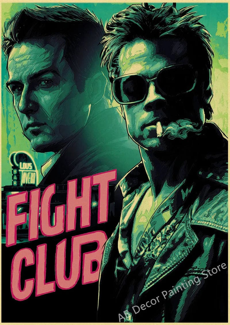 Canvanation 38 / 42cmx30cm Poster Film Vintage Fight Club