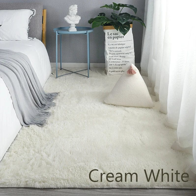 Canvanation Blanc / 140x200cm 55x78inch Tapis De Chambre De Fille