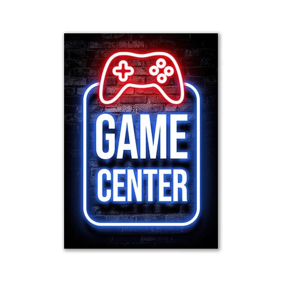 Canvanation Affiche Chambre Gaming Zone