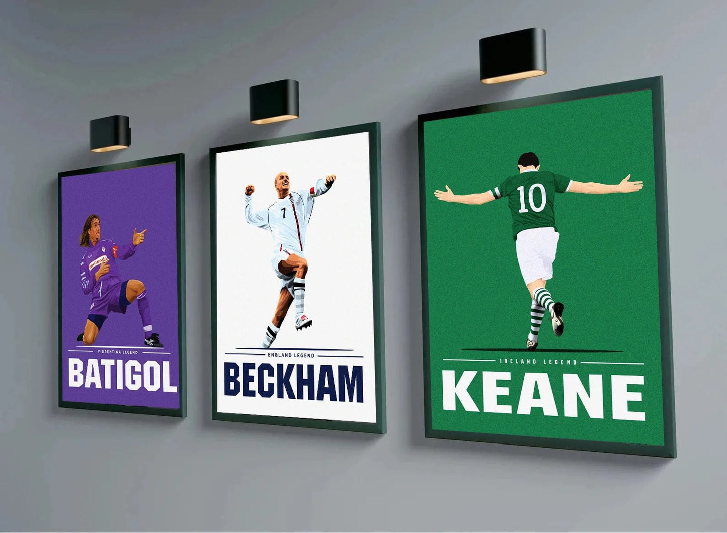 Canvanation Poster Fooball - Messi Pele Neymar