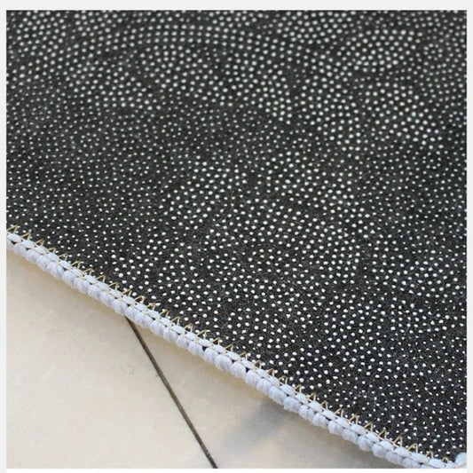 Canvanation Tapis Berbère carré style persan rétro – Motifs géométriques & floraux tapis