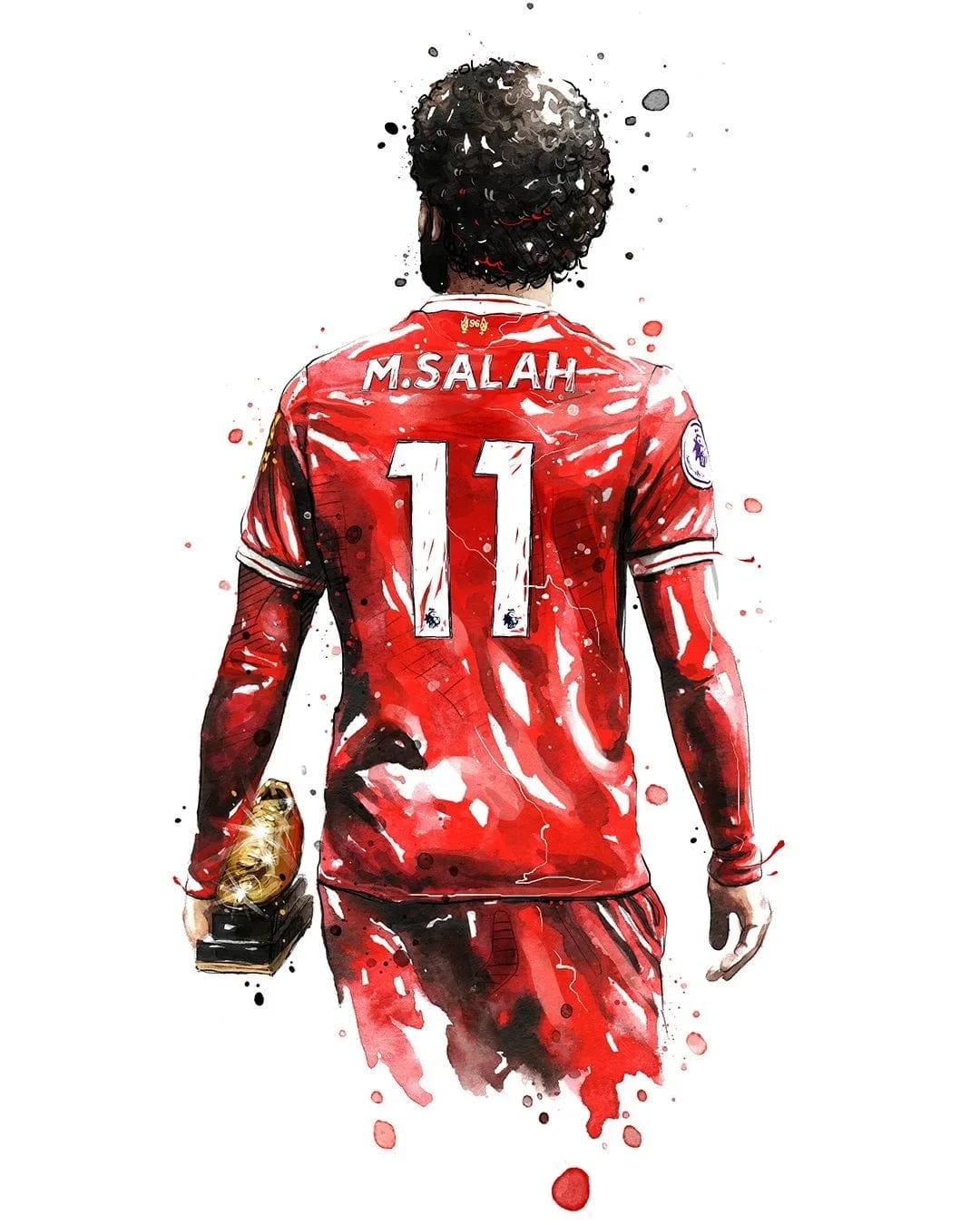 Canvanation 32 / 30x40cm Affiche Joueur De Foot
