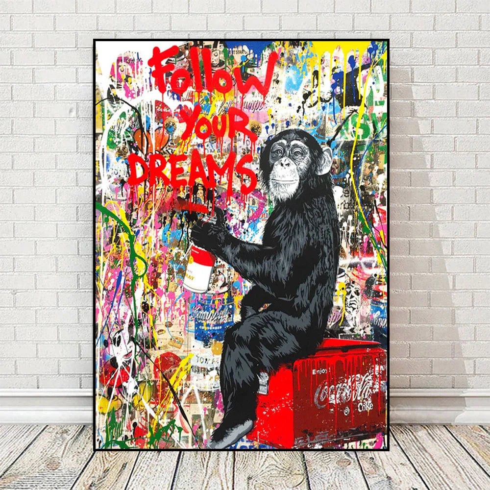 Canvanation Style 2 / 50X70cm Affiche Pop Art Salon Banksy