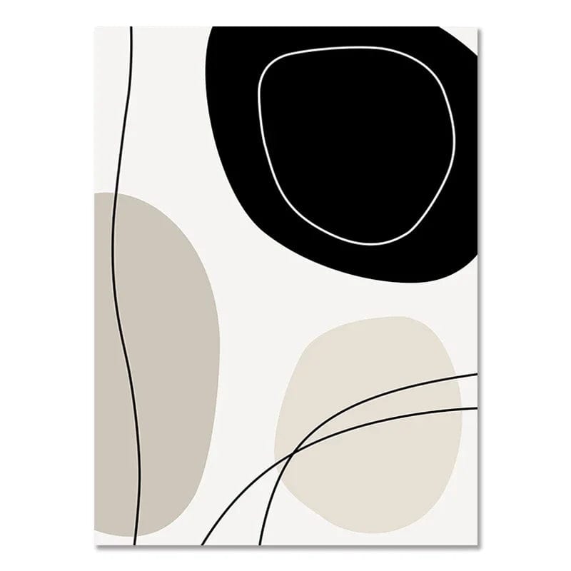 Canvanation 01 / 30x40cm Affiche Abstrait Boheme Géometrique