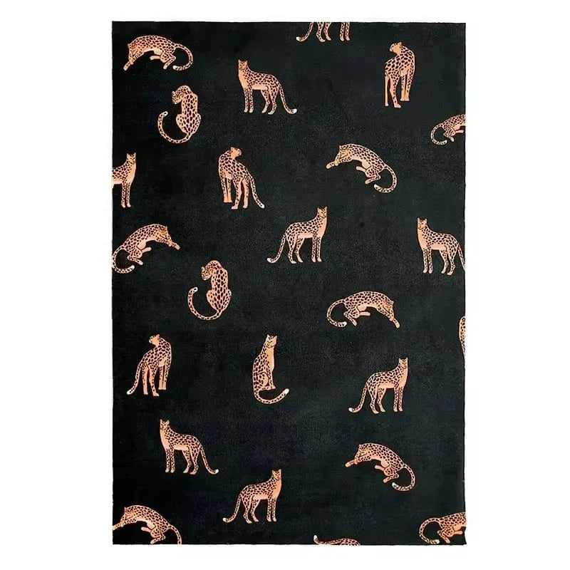 Canvanation YO110-QD / 240x360cm Tapis De Chambre - Leopard Luxe