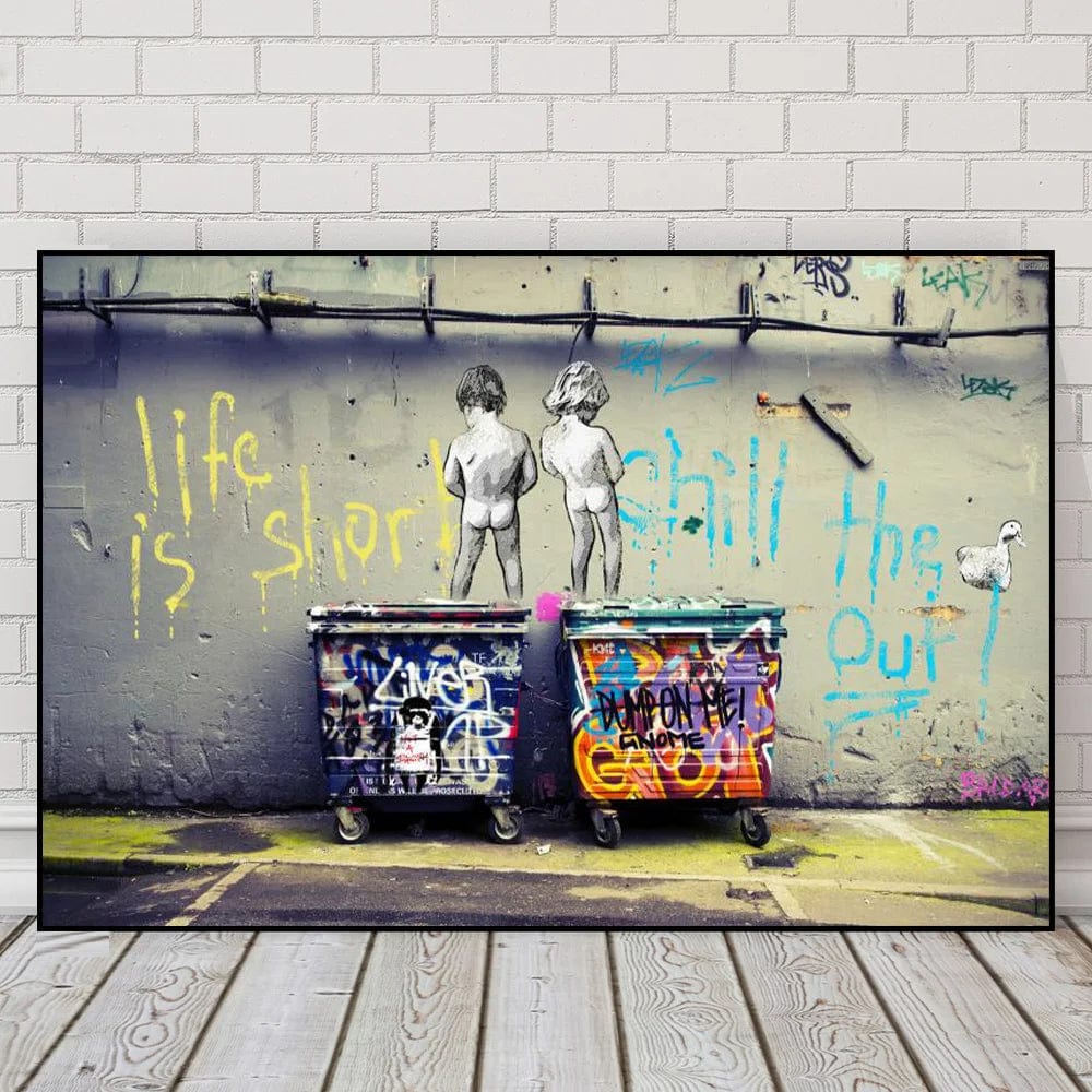 Canvanation Style 16 / 50X70cm Affiche Pop Art Salon Banksy