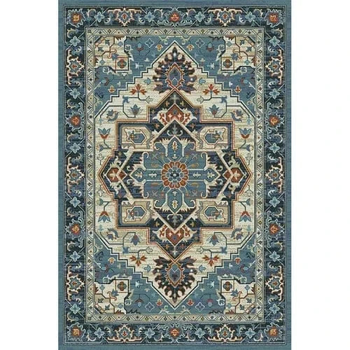 Canvanation Lint-free8 / 80x160cm 31.5x63in Tapis Berbère rectangulaire rétro moderne – Impression 3D, antidérapant & absorbant