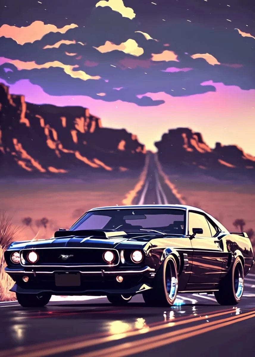 Canvanation 5 / 20x30cm Affiche Voiture Retro Nissan Skyline GTR