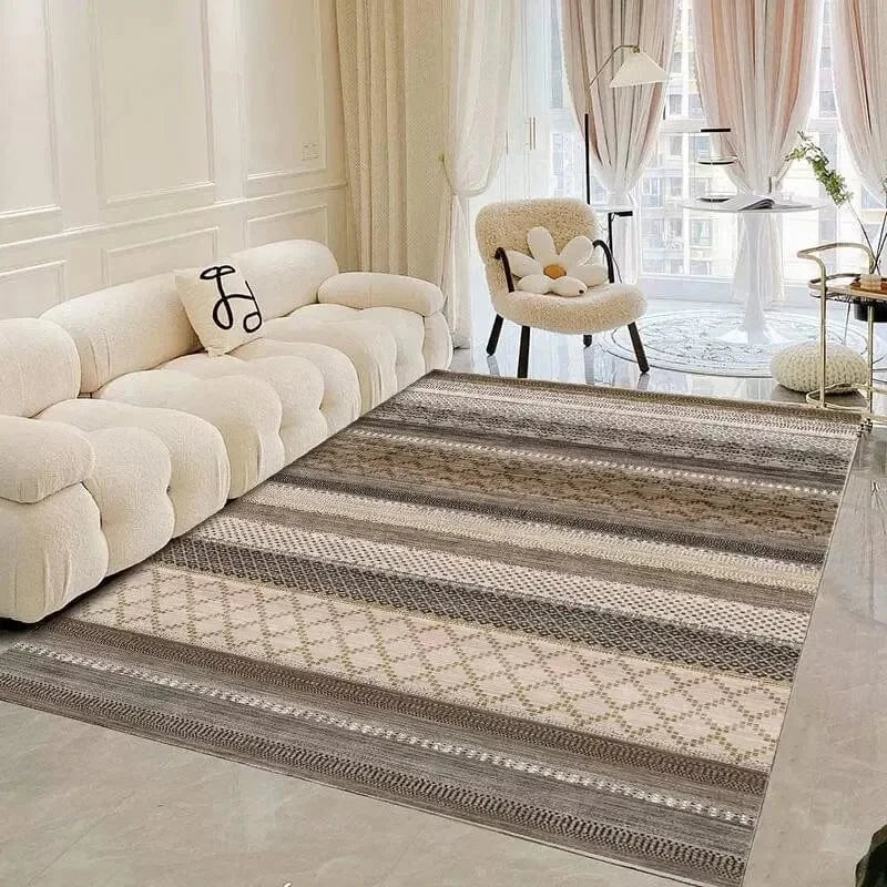 Canvanation flannel-7 / custom contact us Tapis Berbère rectangulaire style bohème – Motifs marocains & floraux 3D