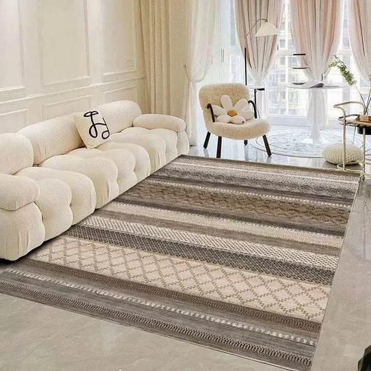 Canvanation flannel-7 / custom contact us Tapis Berbère rectangulaire style bohème – Motifs marocains & floraux 3D