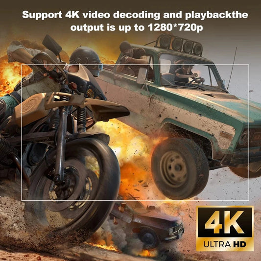 Canvanation Blanc / Prise EU Projecteur Cinéma P30 Smart Mini