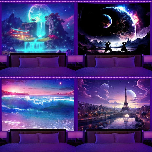 Canvanation Tapisserie Espace - Voyagez au cœur des étoiles