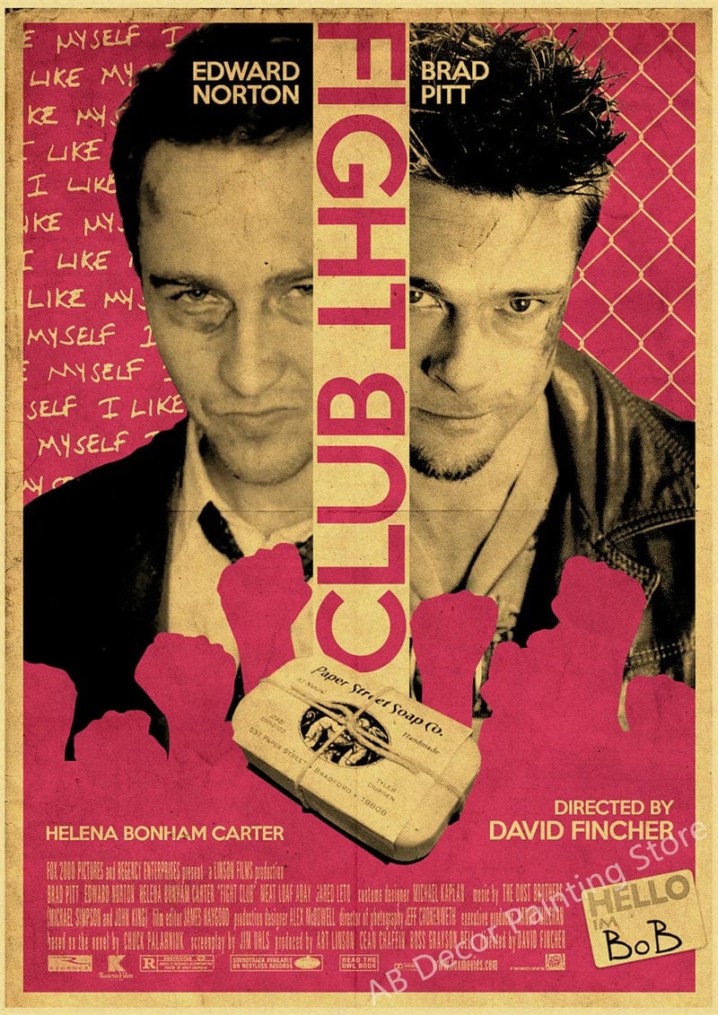 Canvanation 26 / 42cmx30cm Poster Film Vintage Fight Club